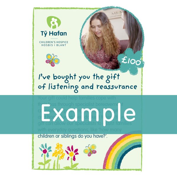 Caring Gift £100 example
