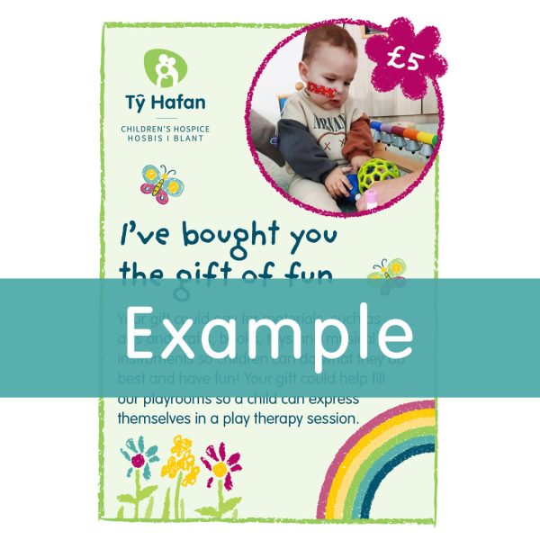 Caring Gift £5 example