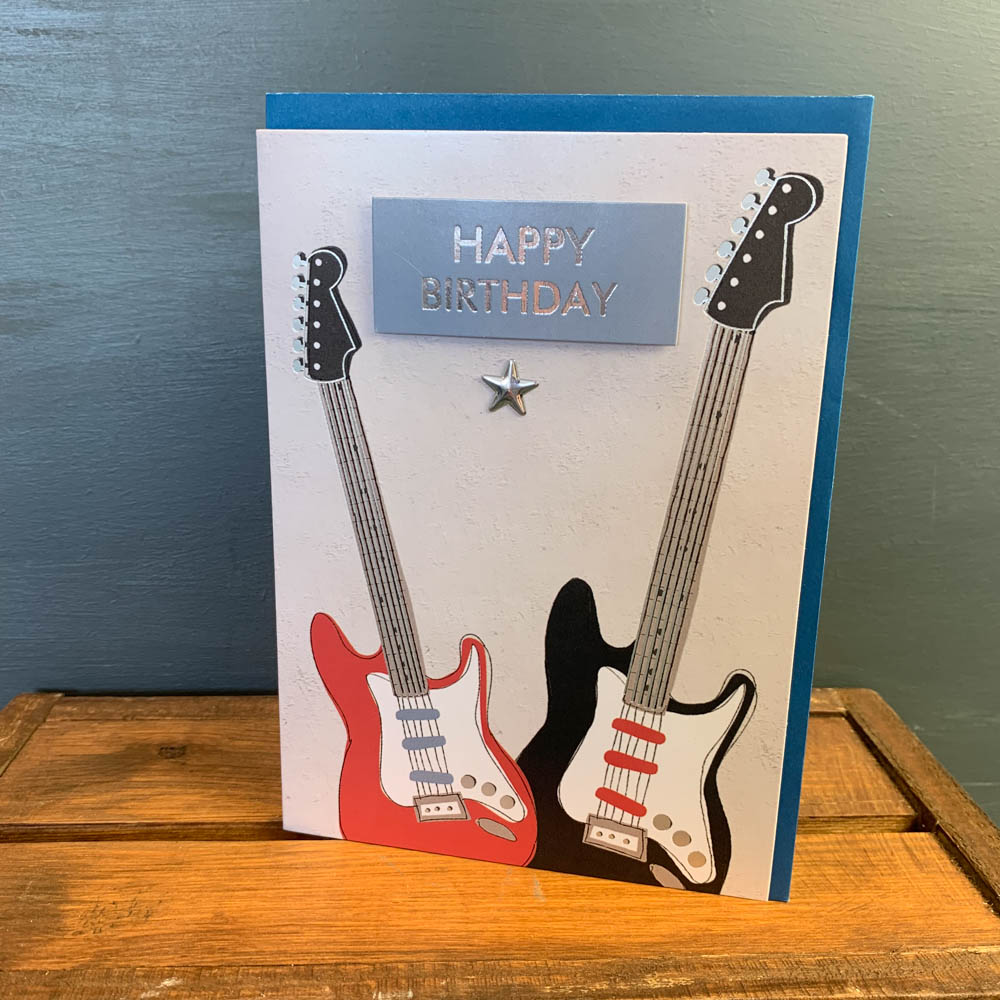 Guitar – Birthday Card