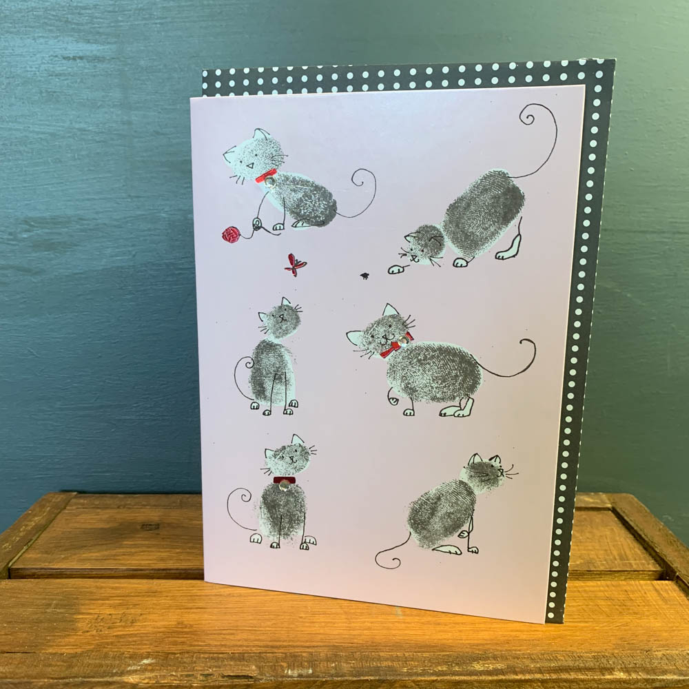 Cats Greetings Card