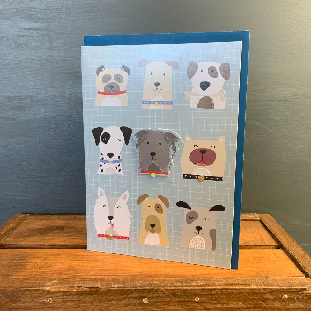 Dogs Greetings Card