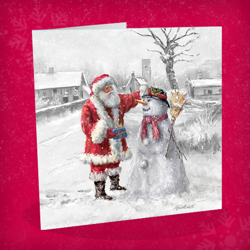 father christmas (bilingual greeting)