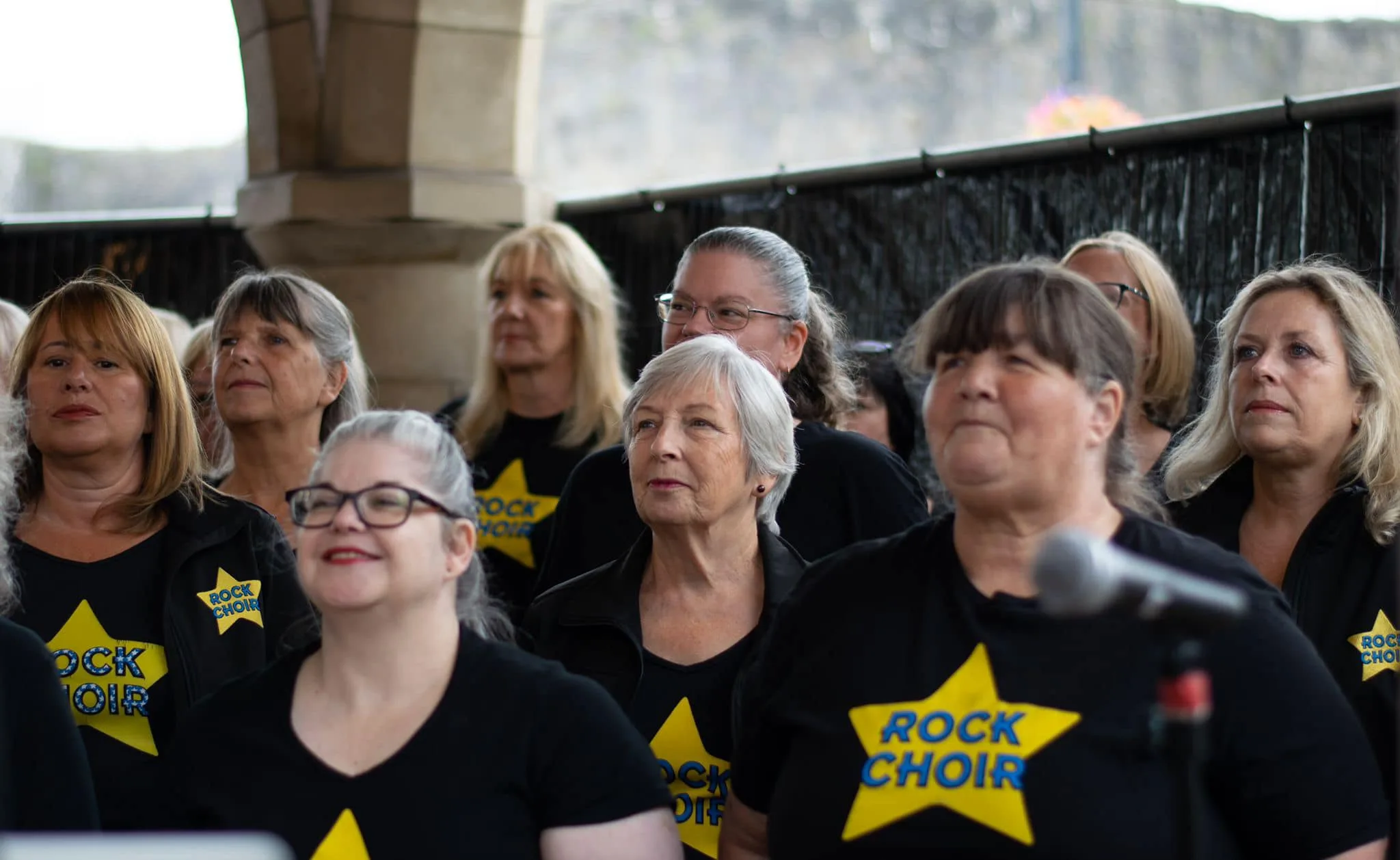 South Wales Rock Choir performing