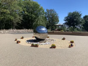 memorial garden at ty hafan