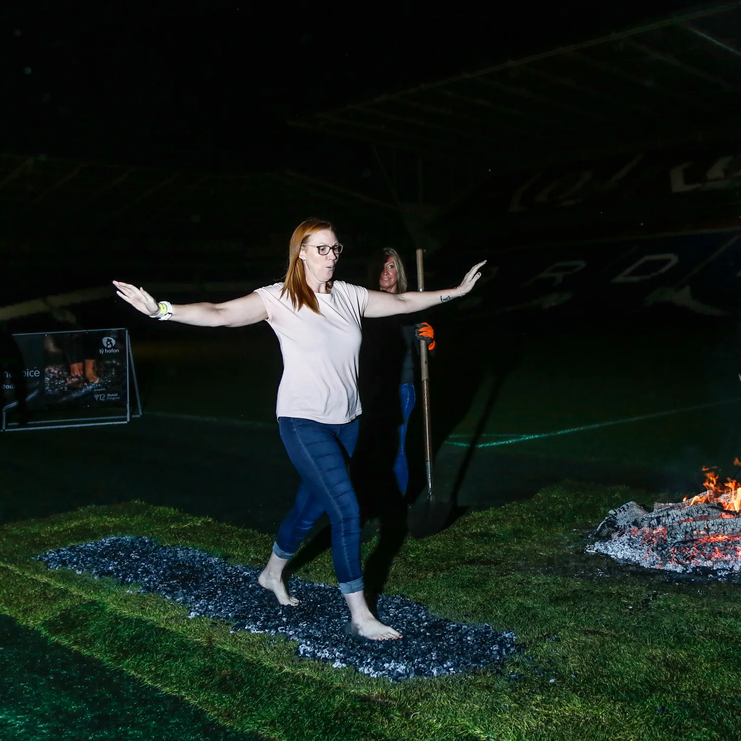 Firewalk for Ty Hafan