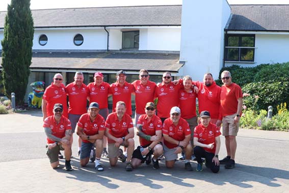 Bike Boat Boot team formal pose 26 June 2024