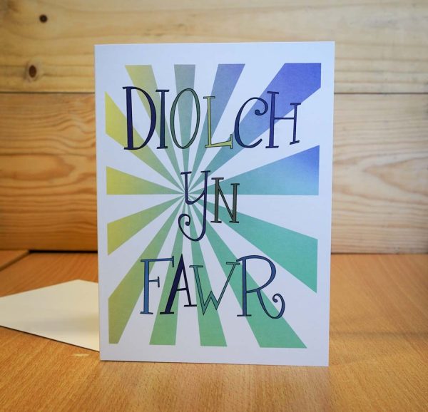 Diolch yn fawr