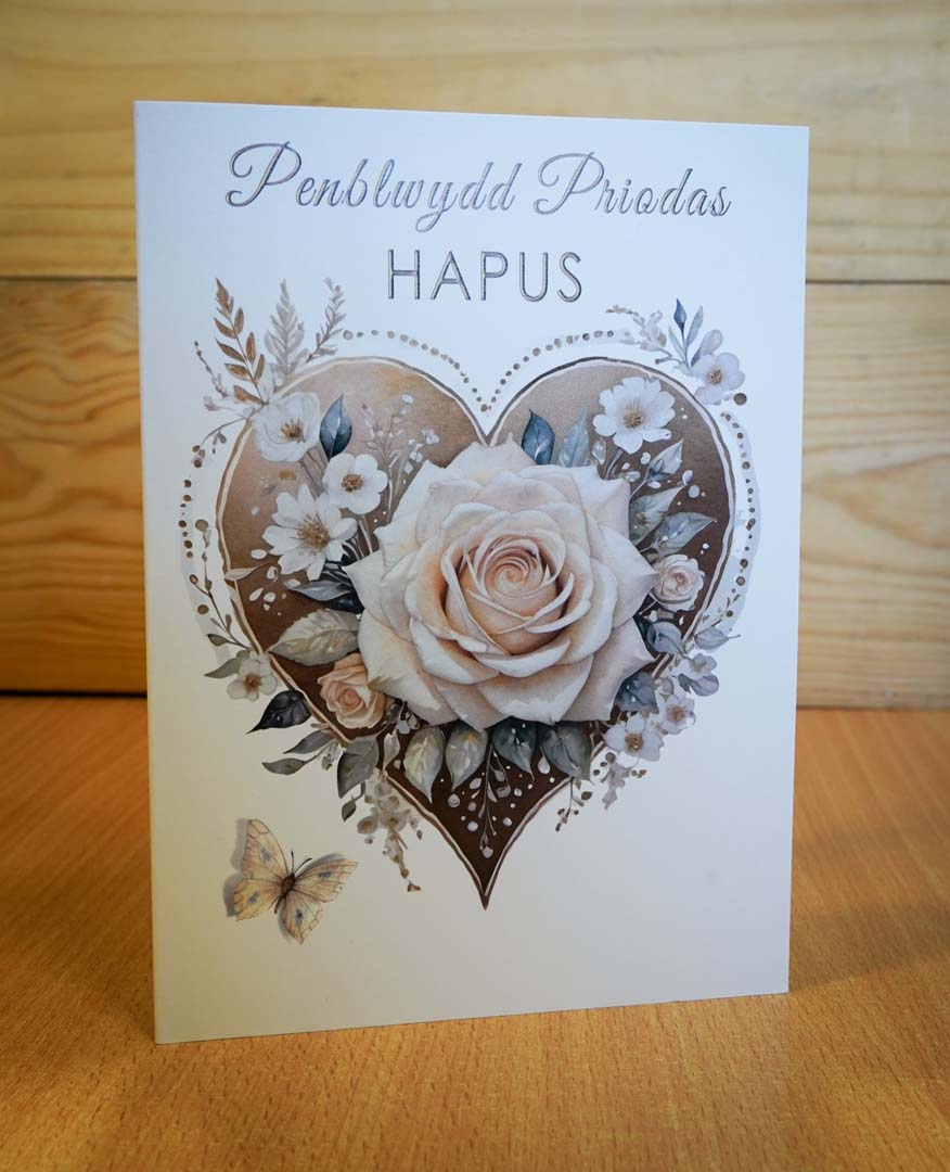 Penblwydd Priodas Hapus