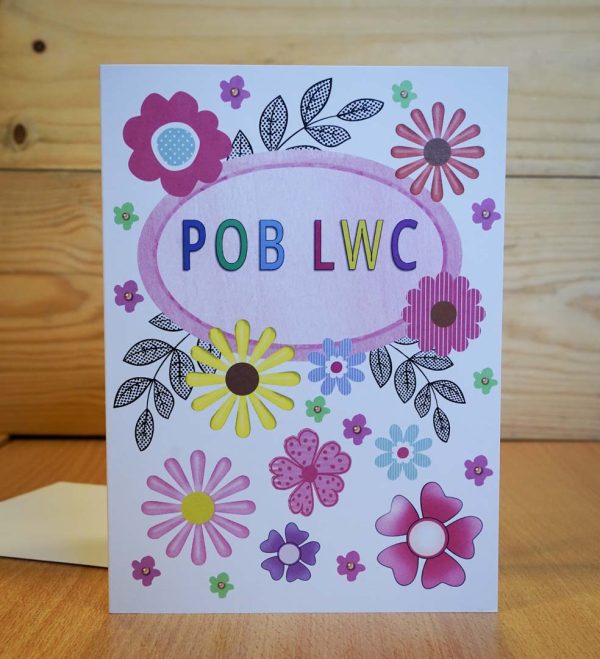 Pob lwc blodau