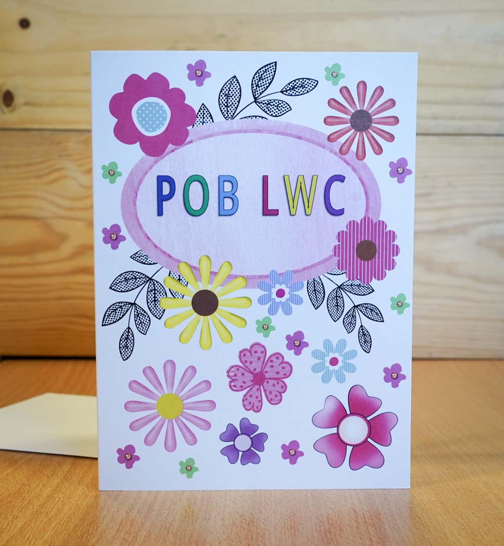 Pob lwc blodau