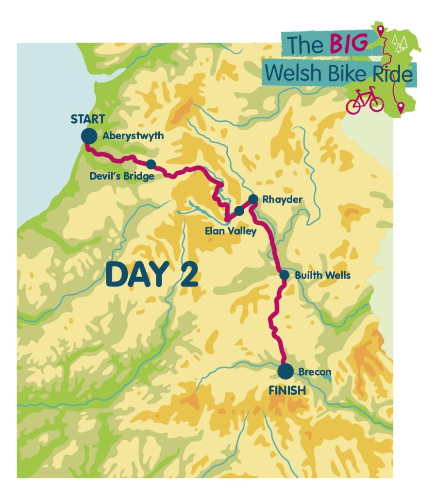 BIG Wlsh Bike Ride day 2