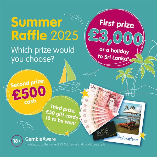 Summer Raffle 2025 Ty Hafan