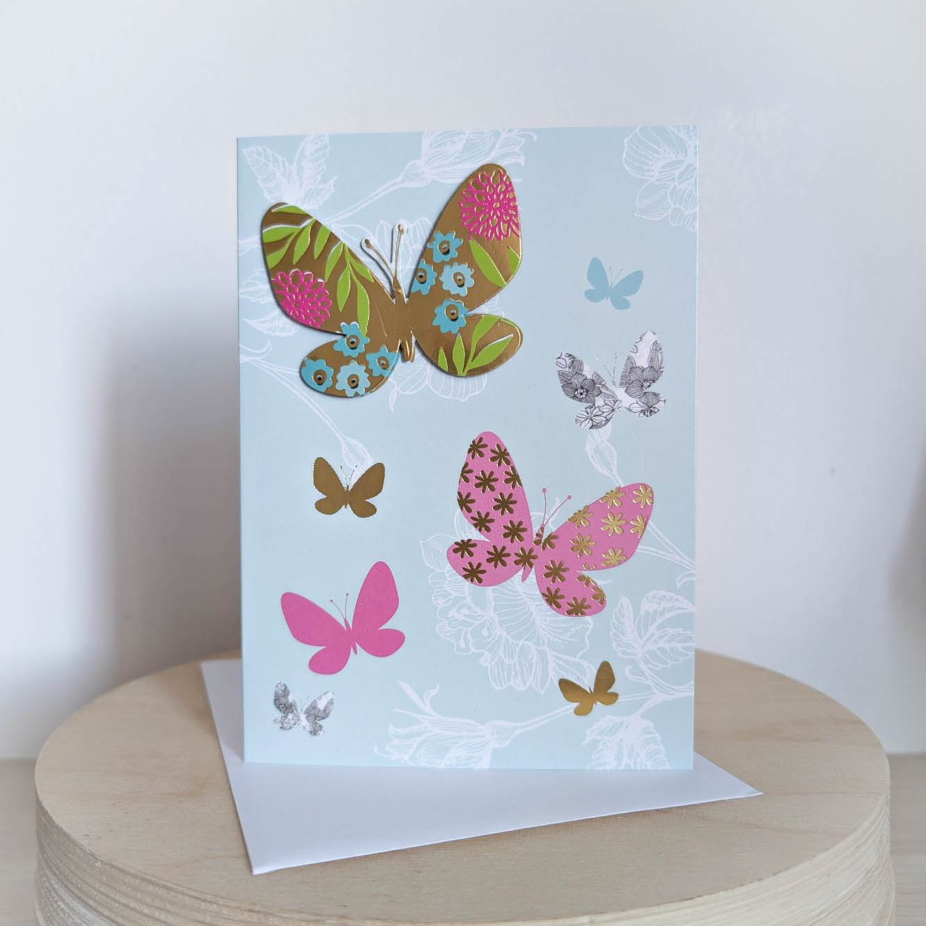 Butterfly card
