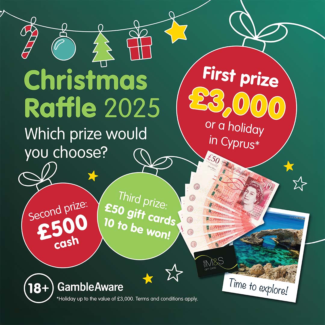 Ty Hafan Christmas Raffle 2025